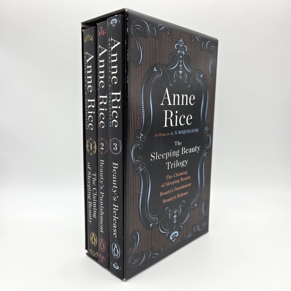 Anne Rice The Sleeping Beauty Trilogy Box Set Writing As A. N. Roquelaure